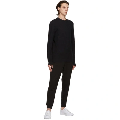 Shop Hugo Black Srever Sweater In 1 Black