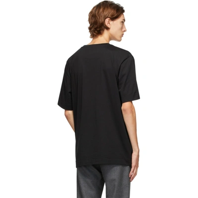 Shop Fendi Black Roma T-shirt In F0qa1 Black