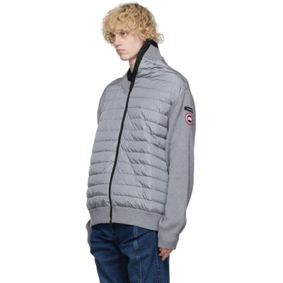 Shop Y/project Grey Canada Goose Edition Down Hybridge Jacket