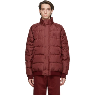 Adidas Originals Red Jonah Hill Edition Down Puffer Jacket In