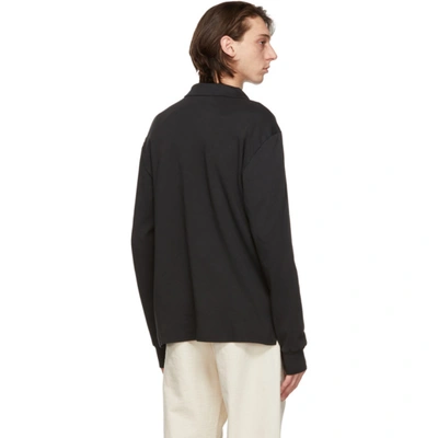 Shop Barena Venezia Grey Calenda Zip-up Sweater In Black