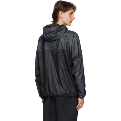 Shop Nike Grey & Black Acg Jacket In 010 Black/a
