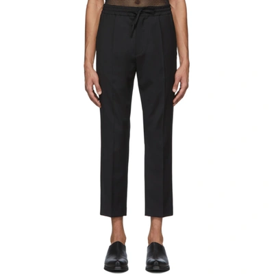 Shop Cmmn Swdn Black Stan Lounge Pants