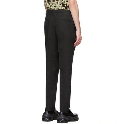 Shop Jil Sander Black Thynne Trousers In 001 Black