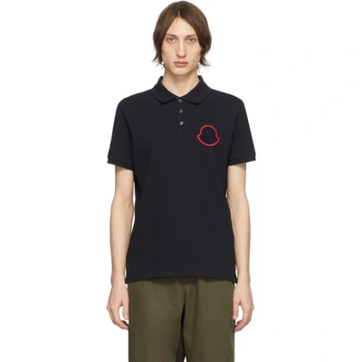 MONCLER 海军蓝 MANICA CORTA MAGLIA POLO 衫