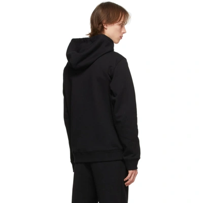 Shop Coach Black Fleece Essential Zip-up Hoodie