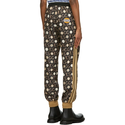 Shop Gucci Navy Ken Scott Edition Jogging Sweatpants In 1080 Black/