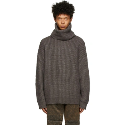 Shop A. A. Spectrum Grey Turtleneck Sweater