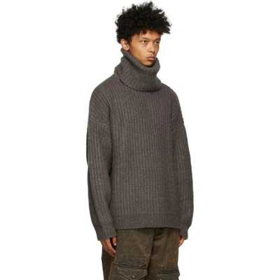 Shop A. A. Spectrum Grey Turtleneck Sweater