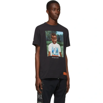 Shop Heron Preston Black Heron Baby T-shirt In 1088 Blkmul