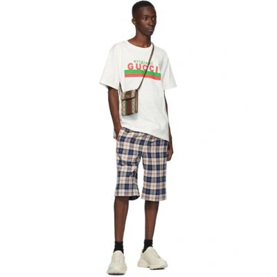 Shop Gucci Off-white 'original ' T-shirt In 9095 Snlt