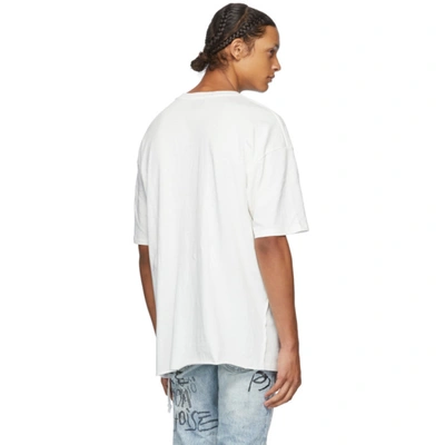 Shop Ksubi White Biggie T-shirt In 10 Whitw