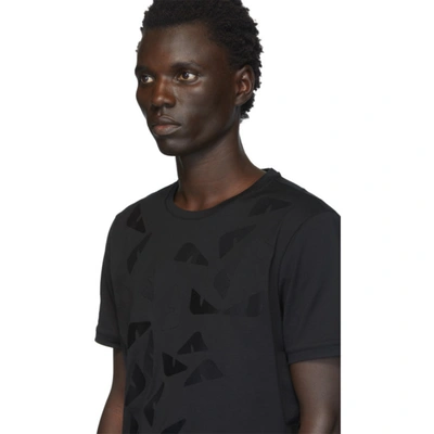 Shop Fendi Black 'bag Bugs' Eye T-shirt In F0qa1 Black