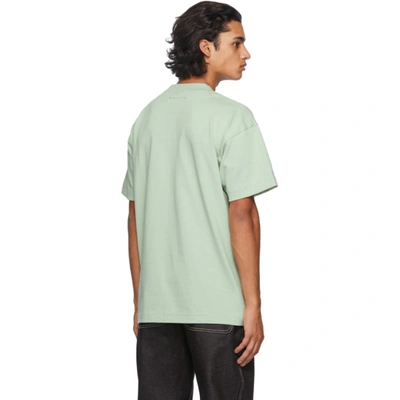 Shop Jacquemus Green Le T-shirt Olive T-shirt In Light Green