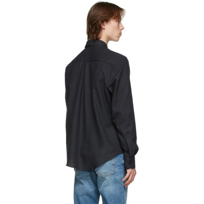 Shop Naked And Famous Black Easy Shirt