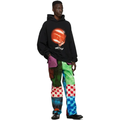 Shop Agr Ssense Exclusive Multicolor Tie-dye Logo Cargo Pants In Org Pockets