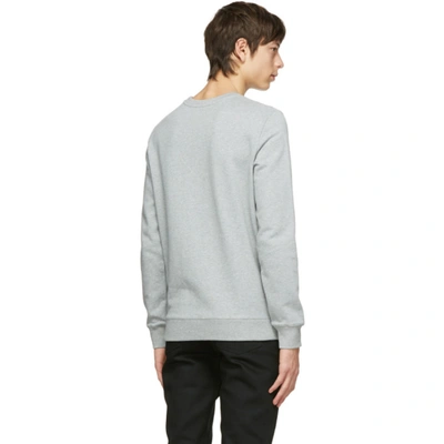 Shop Apc Grey Vpc Sweatshirt In Pla Hthrgre