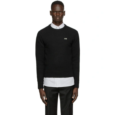 Shop Ader Error Black Teit Sweater