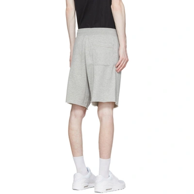 Shop Nike Grey Sportswear Shorts In 064 Dk Grey