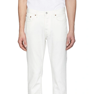 Shop Acne Studios White Blå Konst River Jeans