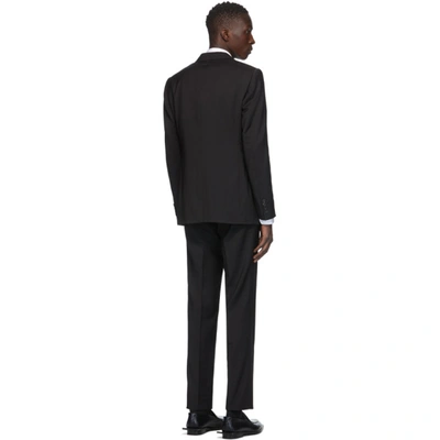 Shop Lanvin Black Wool Suit In 10black