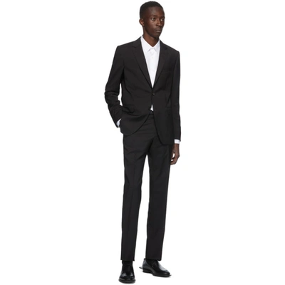 Shop Lanvin Black Wool Suit In 10black