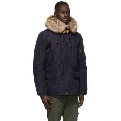 Shop Parajumpers Navy Down Right Hand Jacket In 562 Navy