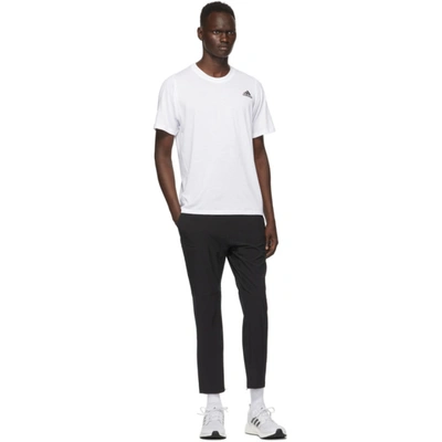 Shop Adidas Originals White Freelift Sport Prime T-shirt
