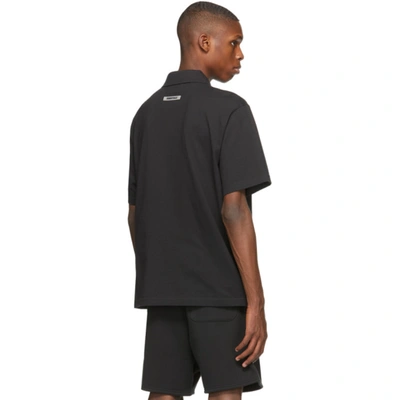 Shop Essentials Black Short Sleeve Polo