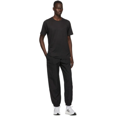 Shop Adidas Originals Black Zne Track Pants