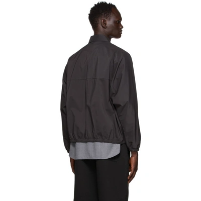 Shop N.hoolywood Black Pertex® Coach Jacket