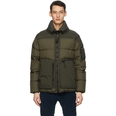 Cp Company Taylon L Down Jacket In 683 Ivy Grn