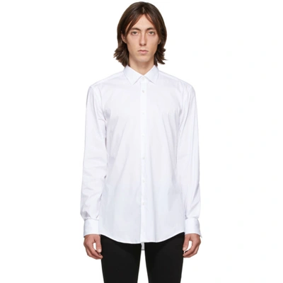 Shop Hugo White Kenno Shirt In 199 Open Wh