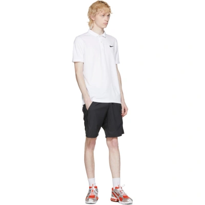 Shop Nike White Dri-fit Polo In 100 White