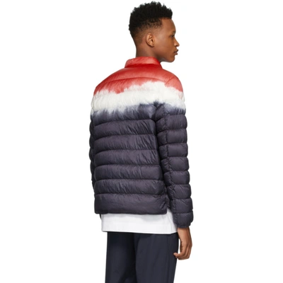 Shop Moncler Navy Down Jupiter Jacket In 776 Navy