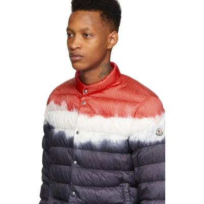 Shop Moncler Navy Down Jupiter Jacket In 776 Navy