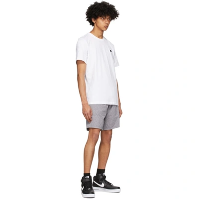 Shop Nike White Club T-shirt In 101 White/b