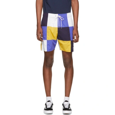 Shop Aimé Leon Dore Aime Leon Dore Multicolor Checkered Shorts In Day Check