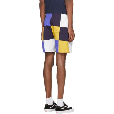 Shop Aimé Leon Dore Aime Leon Dore Multicolor Checkered Shorts In Day Check