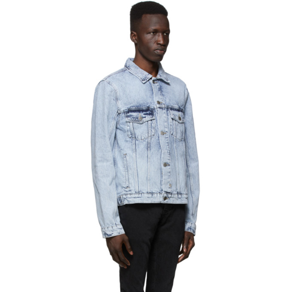 Ksubi Blue Denim Classic Jacket | ModeSens