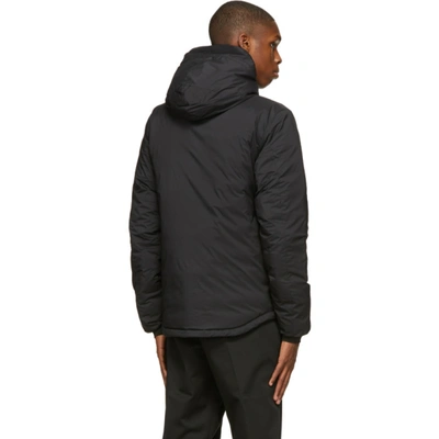 Shop Canada Goose Black Down Lodge Jacket