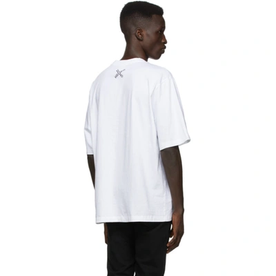 Shop Kenzo White Sport Logo T-shirt In 01 - White