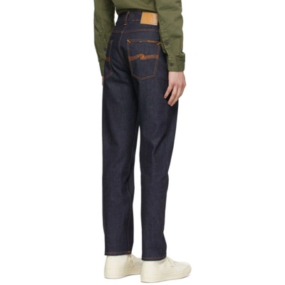 Shop Nudie Jeans Indigo Steady Eddie Ii Jeans In True