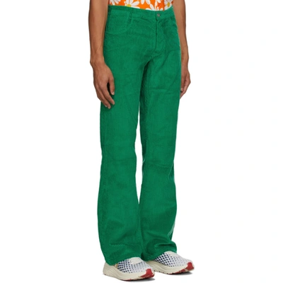 Shop Erl Green Corduroy Trousers