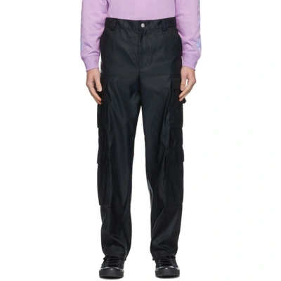 Shop Marc Jacobs Black Heaven By  Nylon Cargo Pants