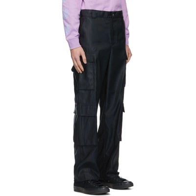 Shop Marc Jacobs Black Heaven By  Nylon Cargo Pants