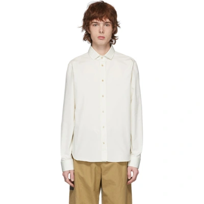 Shop Gucci Off-white College Shirt In 9210 Whitma