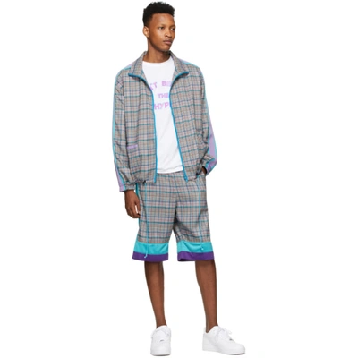 Shop Landlord Multicolor Plaid Track Jacket