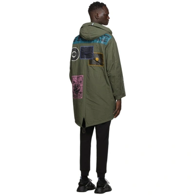 Shop Mcq By Alexander Mcqueen Khaki Apollo Parka Coat In 3133 Khaki