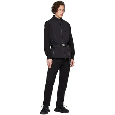 Shop Moncler Black Down Chabod Vest In 999 Black